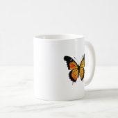Schmetterling Kaffeetasse (VorderseiteRechts)