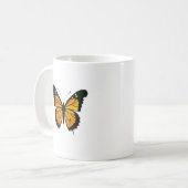 Schmetterling Kaffeetasse (Vorderseite Links)