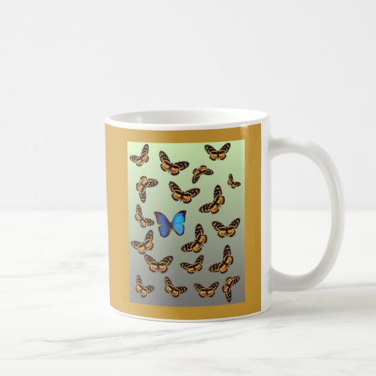 Schmetterling Kaffeetasse (Rechts)