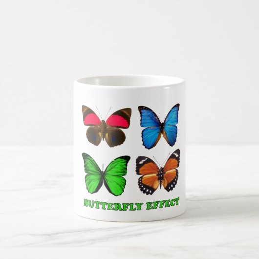 Schmetterling Kaffeetasse (Mittel)