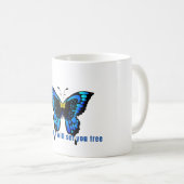 Schmetterling Kaffeetasse (VorderseiteRechts)
