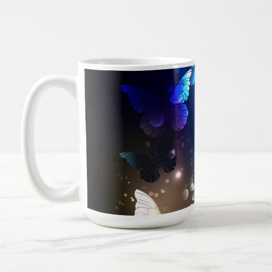 Schmetterling Kaffeetasse (Links)