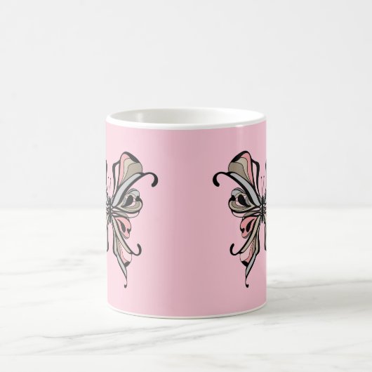 Schmetterling Kaffeetasse (Mittel)