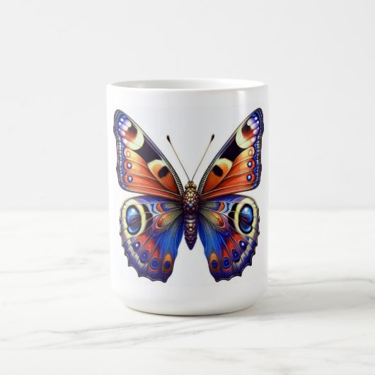 Schmetterling Kaffeetasse (Mittel)
