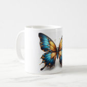 Schmetterling Kaffeetasse (Vorderseite Links)