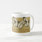 Schmetterling Kaffeetasse (VorderseiteRechts)