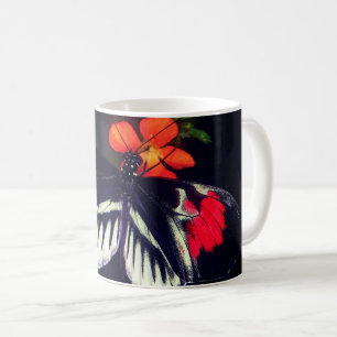 Schmetterling Kaffeetasse