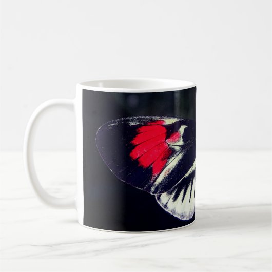 Schmetterling Kaffeetasse (Links)