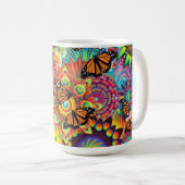 Schmetterling Kaffeetasse (VorderseiteRechts)