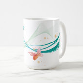 Schmetterling Kaffeetasse (VorderseiteRechts)