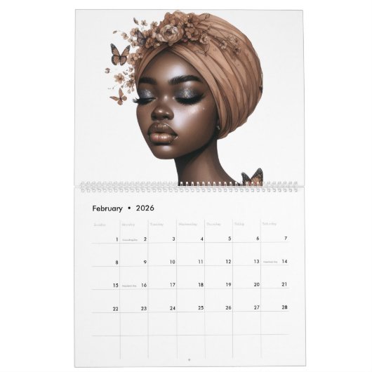 Schmetterling Kalender (Feb 2026)