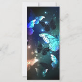 Schmetterling Karte (Vorderseite)