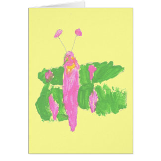 Schmetterling-Karte