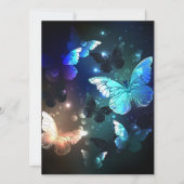 Schmetterling Karte (Vorderseite)