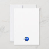 Schmetterling Karte (Rückseite)