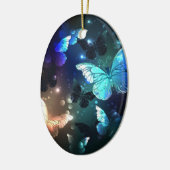 Schmetterling Keramik Ornament (Links)