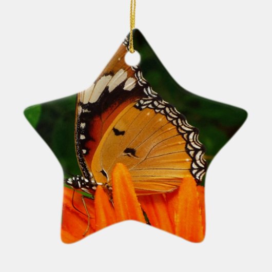 Schmetterling Keramik Ornament (Vorne)