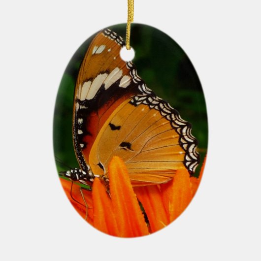 Schmetterling Keramik Ornament (Vorne)