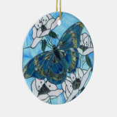 Schmetterling Keramik Ornament (Rechts)