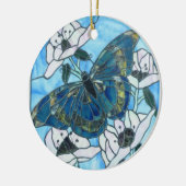 Schmetterling Keramik Ornament (Links)