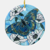 Schmetterling Keramik Ornament (Hinten)