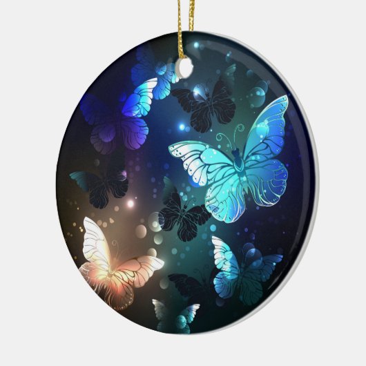 Schmetterling Keramik Ornament (Links)