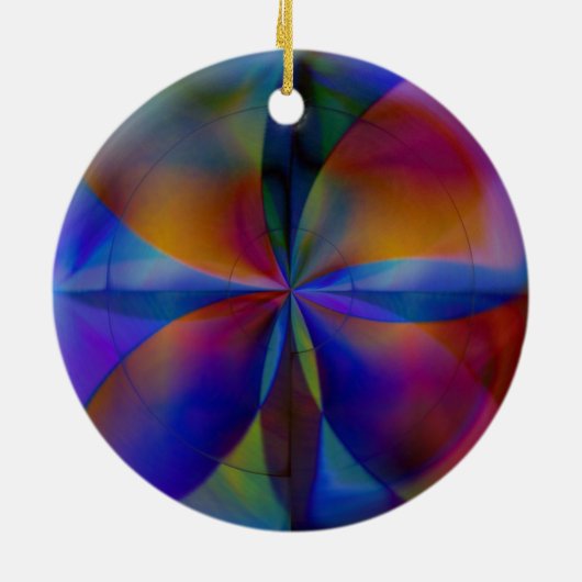 Schmetterling Keramik Ornament (Hinten)