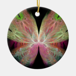 Schmetterling Keramik Ornament