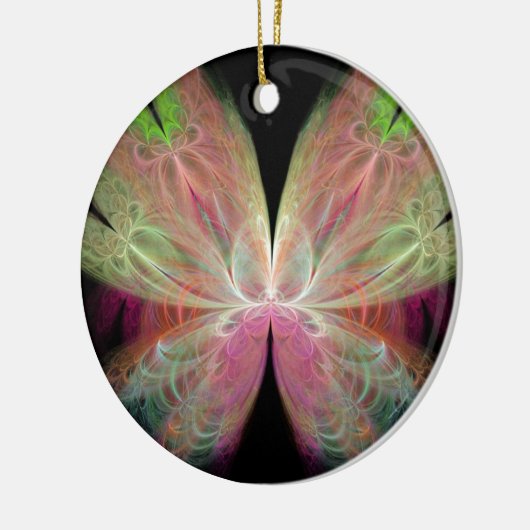 Schmetterling Keramik Ornament (Links)