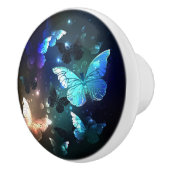 Schmetterling Keramikknauf (Rechts)