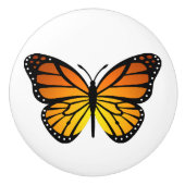 Schmetterling Keramikknauf (Vorderseite)