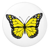 Schmetterling Keramikknauf (Vorderseite)
