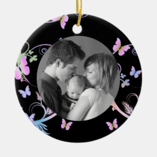 Schmetterling Keramikornament