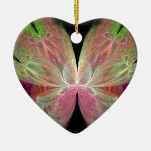 Schmetterling Keramikornament (Vorne)