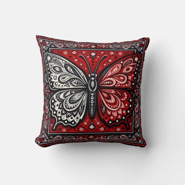 Schmetterling  kissen (Vorderseite)