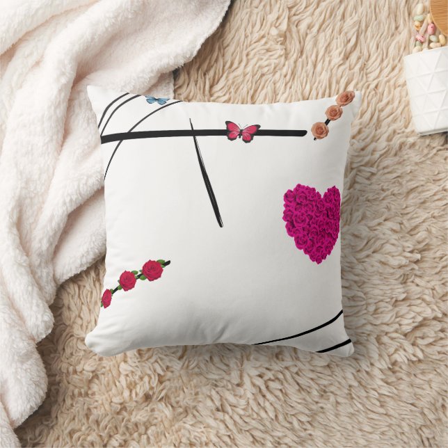 Schmetterling Kissen (Decke)