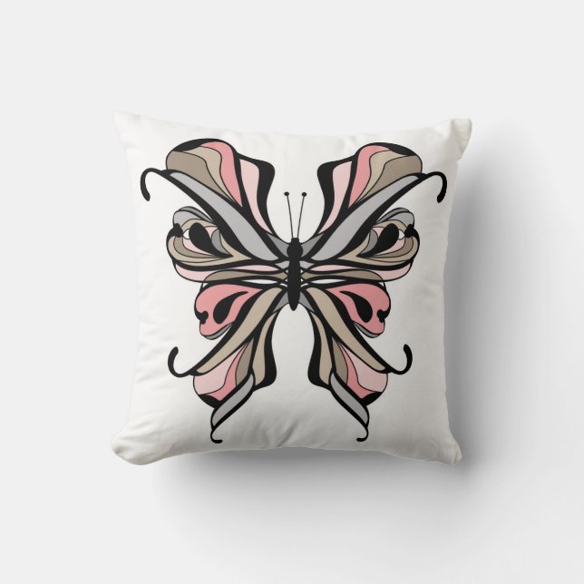 Schmetterling Kissen (Vorderseite)