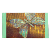 Schmetterling Kissenbezug (Rückseite-Links)