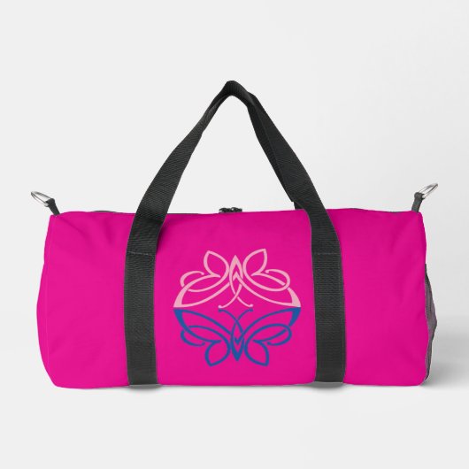 Schmetterling Klein Duffle Bag (Vorderseite)