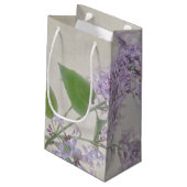 Schmetterling Kleine Geschenktüte (Rückseite Schrägansicht)