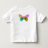 Schmetterling Kleinkind T-shirt (Rückseite)