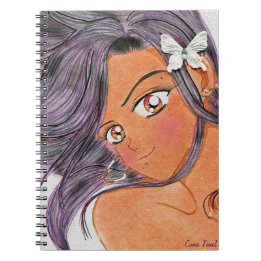 Schmetterling Klip Notizblock