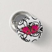 Schmetterling ~ Knopf Button (Vorne & Hinten)