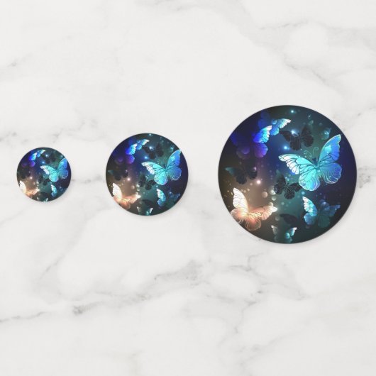 Schmetterling Konfetti (Vorderseiten)