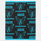 Schmetterling/Krieger...Gräber Fleecedecke (Vorderseite)