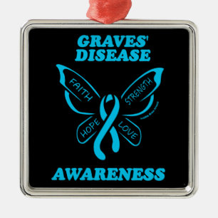 Schmetterling/Krieger...Graves' Metal Ornament Aus Metall
