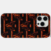 Schmetterling/Krieger...MS Case-Mate iPhone Hülle (Rückseite (Horizontal))