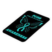 Schmetterling/Krieger...PCOS Magnet (Linke Seite)