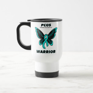 Schmetterling/Krieger...PCOS Reiseumarmung Reisebecher