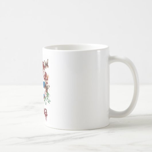 Schmetterling Kuba Kaffeetasse (Rechts)
